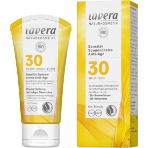 Lavera Αντηλιακό Sensitive Anti-Ageing Sun Cream SPF30 50ml