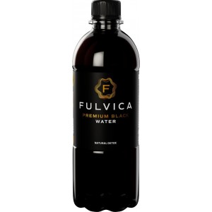 Fulvica Εμφιαλωμένo Νερό Φυσικό Μαύρο Premium 0.5lt