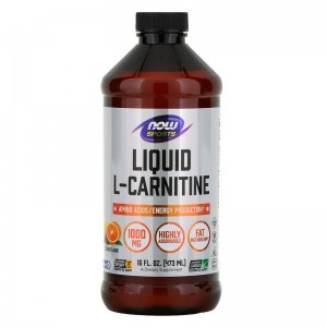 Now Sports L-Carnitine Liquid, Citrus, 1000 mg, 16 fl oz 473 ml