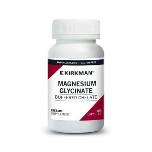 Magnesium Glycinate Buffered Chelate Kirkman 180 caps