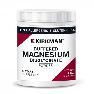 Buffered Magnesium Bisglycinate Powder Kirkman 113gr