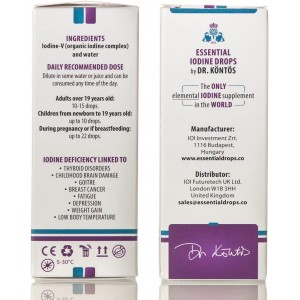Dr. Kontos Essential Iodine Drops Διάλυμα Ιωδίου 30ml