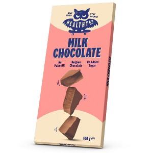 Σοκολάτα γάλακτος χωρίς ζάχαρη Healthy Co 100gr