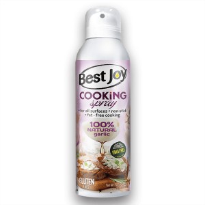 Cooking Low Fat Spray–Natural Garlic Oil Σπρέι μαγειρικής με λάδι σκόρδου Best Joy 250 ml