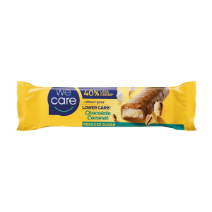 WeCare High Protein Bar Μπάρα Υψηλής Πρωτεΐνης Chocolate Coconut (2,9g net Carbs per bar) 35gr