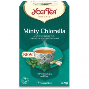 Τσάι Yogi Tea Minty Chlorella bio 34g