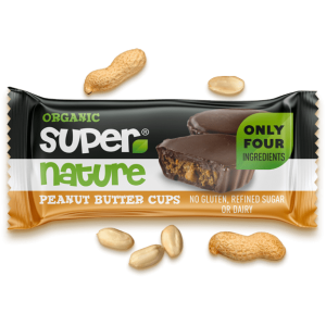 Chocolate Peanut Butter Cups Super Nature keto-friendly 40 gr