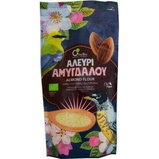 Αλεύρι Αμυγδάλου βιολογικό, Almond Flour, Keto-Friendly ΟLA ΒΙΟ 250γρ