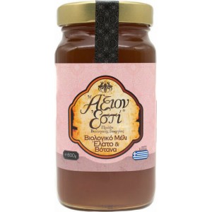 Βιολογικό μέλι Έλατο και Βότανα Άξιον Εστί 800γρ