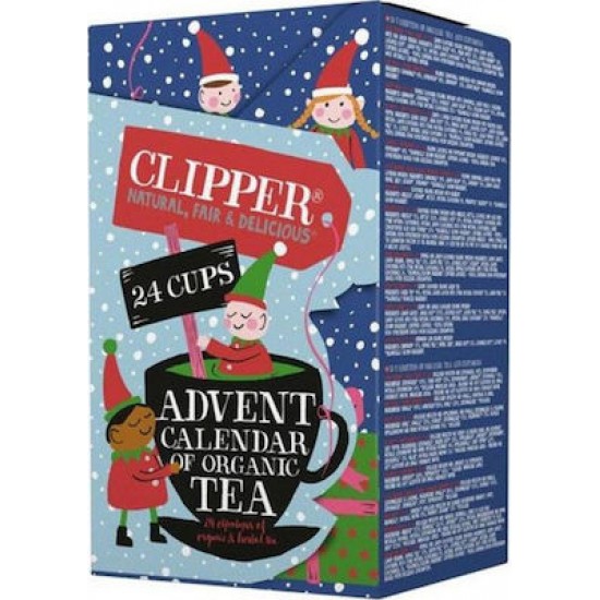 Χριστουγεννιάτικη Συλλογή Τσάι Advent Calendar Clipper 24 φακελάκια
