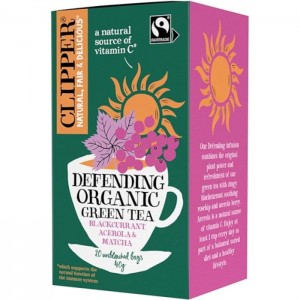 Πράσινο Τσάι 'Defending' με Φραγκοστάφυλο, Ασερόλα & Matcha Clipper 40γρ