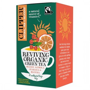 Πράσινο Τσάι 'Reviving' με Πορτοκάλι, Ασερόλα & Matcha Clipper 40γρ