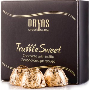 Σοκολατάκια με μαύρη τρούφα Dryas Greek Truffle  150g