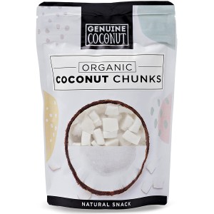 Κομμάτια βιολογικής καρύδας Genuine Coconut 100g