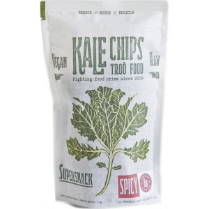Kale chips Spicy Τσιπς λαχανίδας Troo food 35g