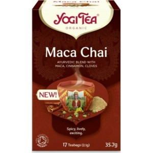 Τσάι YOGI TEA MACA ΒΙΟ 17 Φακελάκια 35,7ΓΡ