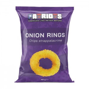 Onion Rings Σνακ Κρεμμυδιού Patriots 40g