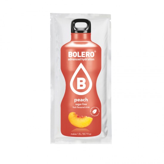 Ροδάκινo – Bolero χυμός σε σκόνη για 1,5L (σακουλάκι 9γρ)