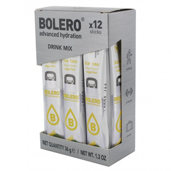 Ice Tea Λεμόνι – Bolero χυμός σε σκόνη για 500ml (12 sticks)