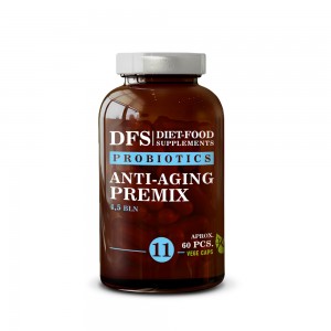 Anti-aging premix Probiotics (Προβιοτικά για όμορφο δέρμα) Diet Food 60caps