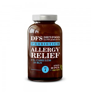 Relief for alergics Probiotics (Προβιοτικά για Βελτίωση του πεπτικού συστήματος) Diet Food 60caps