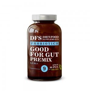 Good for gut premix Probiotics (Προβιοτικά για Αποτοξίνωση και καθαρισμό του παχέος εντέρου) Diet Food 60caps