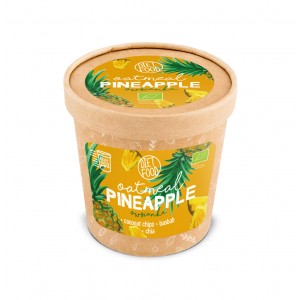 BIO Pineapple Oatmeal έτοιμο μείγμα βρώμης - ανανά "READY 2 GO CUP" Diet-Food 70 g