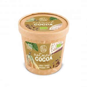BIO Cocoa Oatmeal έτοιμο μείγμα βρώμης - κακάο "READY 2 GO CUP" Diet-Food 70 g