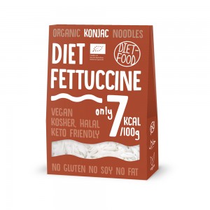 Βιολογικό fettuccine από Konjac Keto-Friendly Diet Food 300g