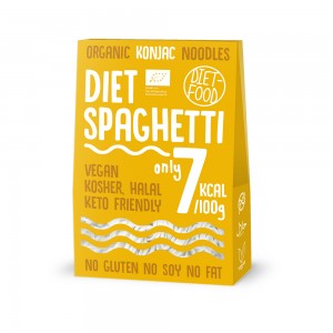 Βιολογικά spaghetti από Konjac Keto-Friendly Diet Food 300g