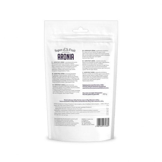 Βιολογική Αρώνια σε σκόνη - Aronia Powder Diet Food 200g