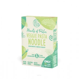 VEGGIE PASTA Hearts of Palm Noodles DIet Food -κουτί keto-friendly 225g