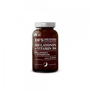 Melatonin + Vit.B6, Μελατονίνη & Βιταμίνη B6 150mg Diet Food 60caps