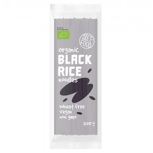 Βιολογικά noodles από μαύρο ρύζι 100% Diet Food 250g