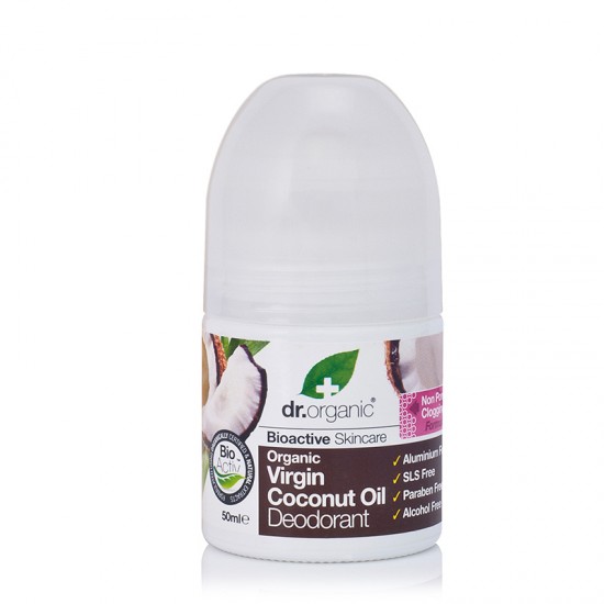 Organic Virgin Coconut Oil Deodorant Dr.Organic 50ml