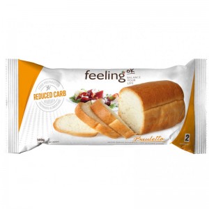 Bauletto Φρέσκο Ψωμί με Φυτικές Ίνες χωρίς υδατάνθρακες FeelingOk 300g