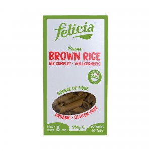 Felicia πένες καστανού ρυζιού χωρίς γλουτένη ΒΙΟ 250g