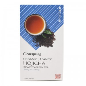 Γιαπωνέζικο ψημένο πράσινο τσάι Hojicha 36γρ Clearspring (20 φακελάκια)