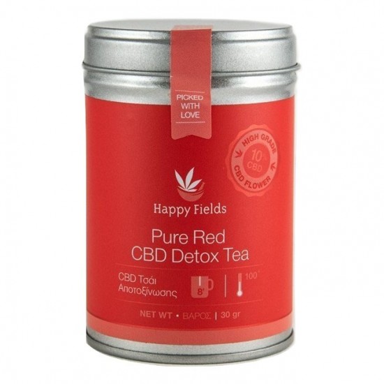Detox tea - CBD Τσάι Αποτοξίνωσης - Happy Fields 30g