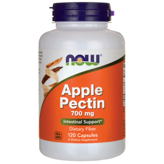 Apple Pectin Intestinal Support – Πηκτίνη Μήλου 700mg Now /Βιταμίνες Vegan 120 κάψουλες