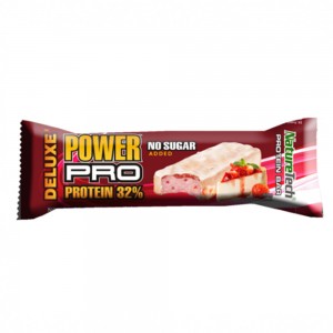  Μπάρα με 32% Πρωτεΐνη με Γεύση Strawberry Cheesecake NatureTech Power Pro Deluxe 80gr