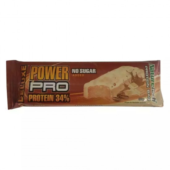  Μπάρα με 34% Πρωτεΐνη με Γεύση Mocca NatureTech Power Pro Deluxe 80gr