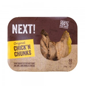 Φιλετἀκια Κοτόπουλο 100% φυτικά Chick'n Original Next! 250g  (Προϊόντα Ψυγείου - Κατάψυξης)
