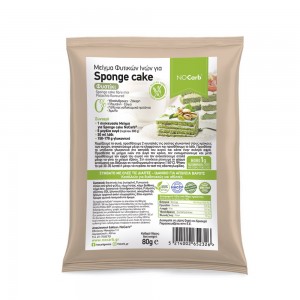 Μείγμα φυτικών ινών για Sponge Cake Φυστίκι NoCarb 80g
