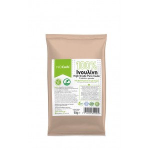100% Ινουλίνη High Grade Pure Inulin Prebiotics powder NoCarb 50g