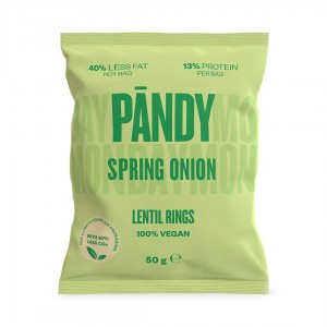 Pandy πρωτεϊνικά τσιπς φακής Spring Onion 50g