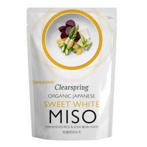 Βιολογικό γλυκό λευκό MISO Clearspring 250γρ