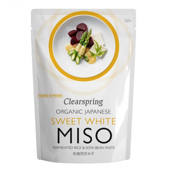 Βιολογικό γλυκό λευκό MISO Clearspring 250γρ