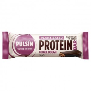 Μπάρα Πρωτείνης Cookie Dough Vegan χ/ζ Protein Bar Pulsin 57g