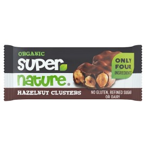Chocolate Hazelnut Clusters Super Nature keto-friendly 40gr